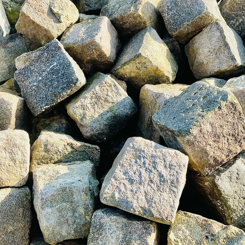 Reclaimed Yorkstone Cobbles P.O.E