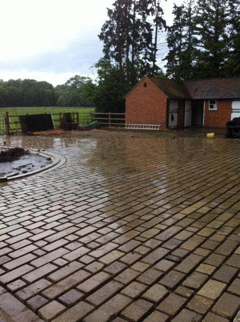 New Tumbled Yorkstone Cobbles