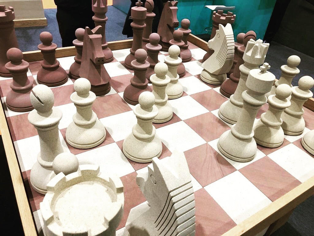 Giant Stone Chess Set